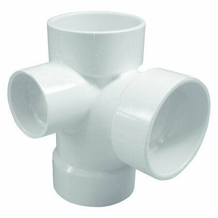 GENOVA PRODUCTS Sanitary Tee With Left Side Inlet 77132